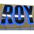 Stainless Steel Letter Outdoor Full Color Led Sign Commercial Board Manufacturers